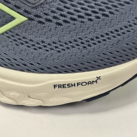 New Balance Fresh Foam X V860v14 Grey Lime Green Running Shoes Women's Size 6.5 - Picture 12 of 15